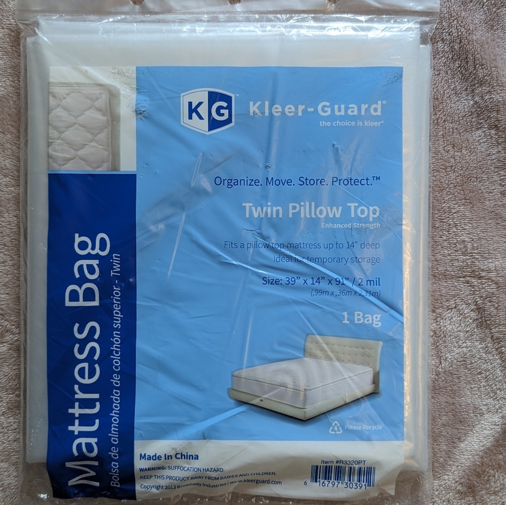 Kleer-Guard Twin Mattress cover